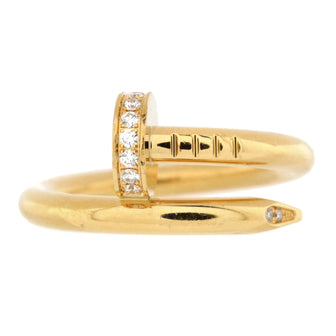 Cartier Juste un Clou Ring 18K Yellow Gold and Diamonds