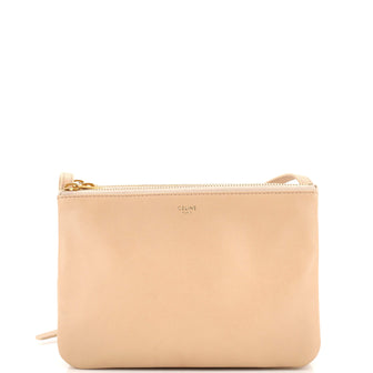Celine Trio Crossbody Bag Leather Small