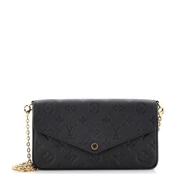 Louis Vuitton Felicie Pochette Monogram Empreinte Leather