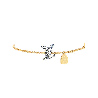 Louis Vuitton LV Iconic Bracelet Yayoi Kusama Infinity Dots Metal Gold  221763119