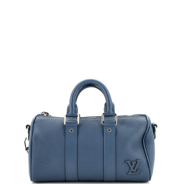 Louis Vuitton Keepall Bandouliere Bag Limited Edition Aerogram Leather XS