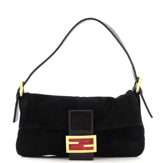 Fendi Baguette Bag Suede