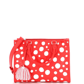 Louis Vuitton OnTheGo Tote Yayoi Kusama Infinity Dots Monogram Empreinte Giant PM