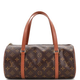 Louis Vuitton Papillon Handbag Monogram Canvas 30