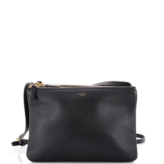 Celine Trio Crossbody Bag Leather Small