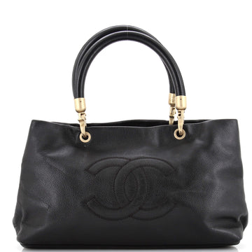 Chanel Vintage Handle CC Tote Caviar Medium