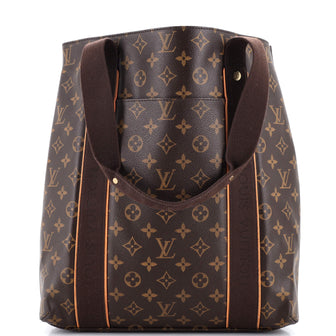 Brown Louis Vuitton Monogram Cabas Beaubourg Tote Bag