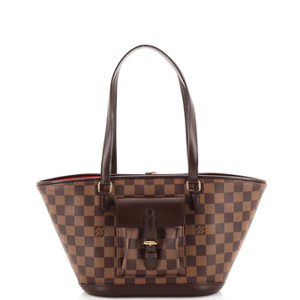 Louis Vuitton Manosque Handbag Damier PM
