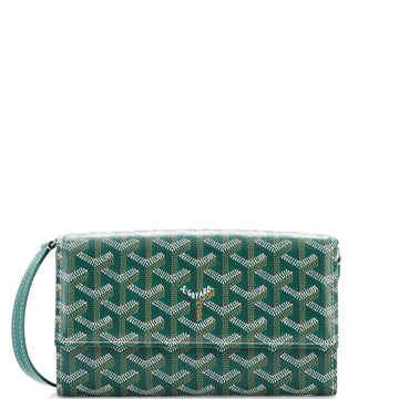 Goyard Varenne Continental Wallet with Strap Coated Canvas