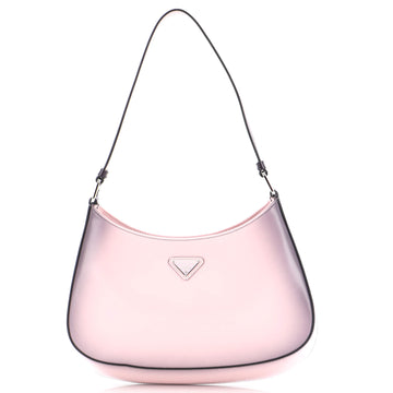 Prada Cleo Shoulder Bag Spazzolato Leather Medium