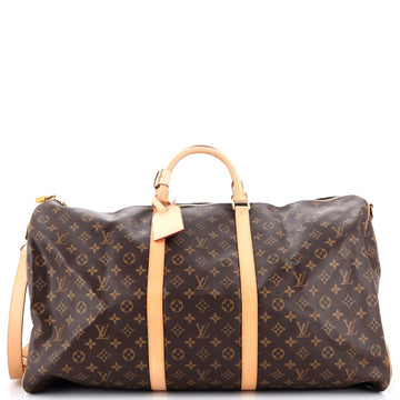 Louis Vuitton Keepall Bandouliere Bag Monogram Canvas 60