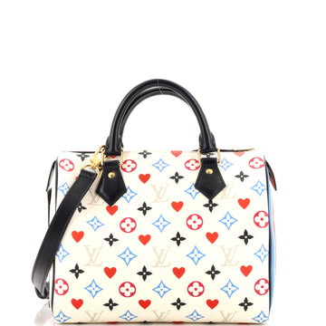 Louis Vuitton Speedy Bandouliere Bag Limited Edition Game On Multicolor Monogram 25