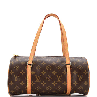 Louis Vuitton Papillon Handbag Monogram Canvas 30