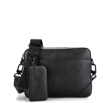 Louis Vuitton Duo Messenger Bag Monogram Shadow Leather