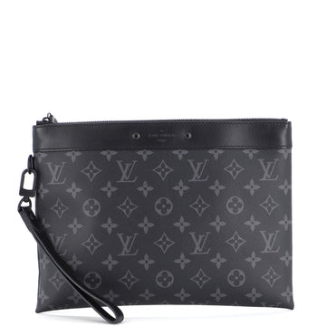 Louis Vuitton Pochette To-Go Monogram Eclipse Canvas MM