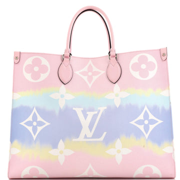 Louis Vuitton OnTheGo Tote Limited Edition Escale Monogram Giant GM