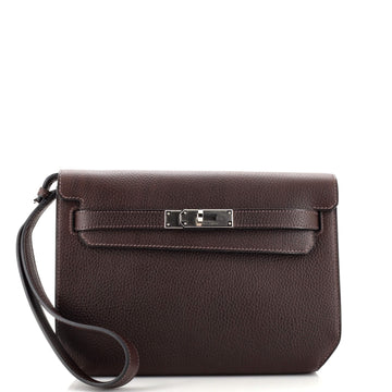 Hermes Kelly Depeches Pouch Vache Liegee 25