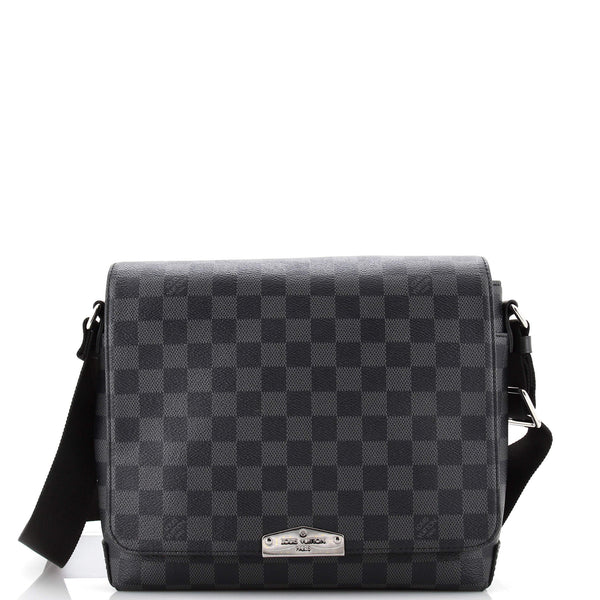 black checkered louis vuitton bag