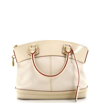 Louis Vuitton Suhali Lockit Handbag Leather PM