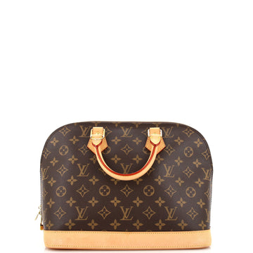 Louis Vuitton Vintage Alma Handbag Monogram Canvas PM