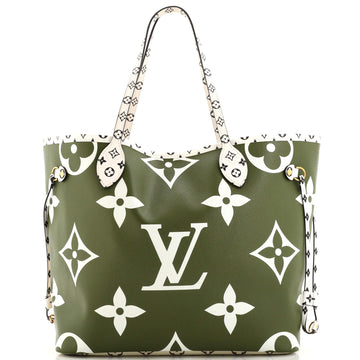 Louis Vuitton Neverfull NM Tote Limited Edition Colored Monogram Giant MM