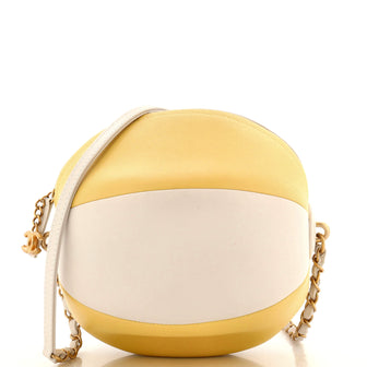 Chanel Beach Ball Shoulder Bag Calfskin Leather Small Multicolor 221769332
