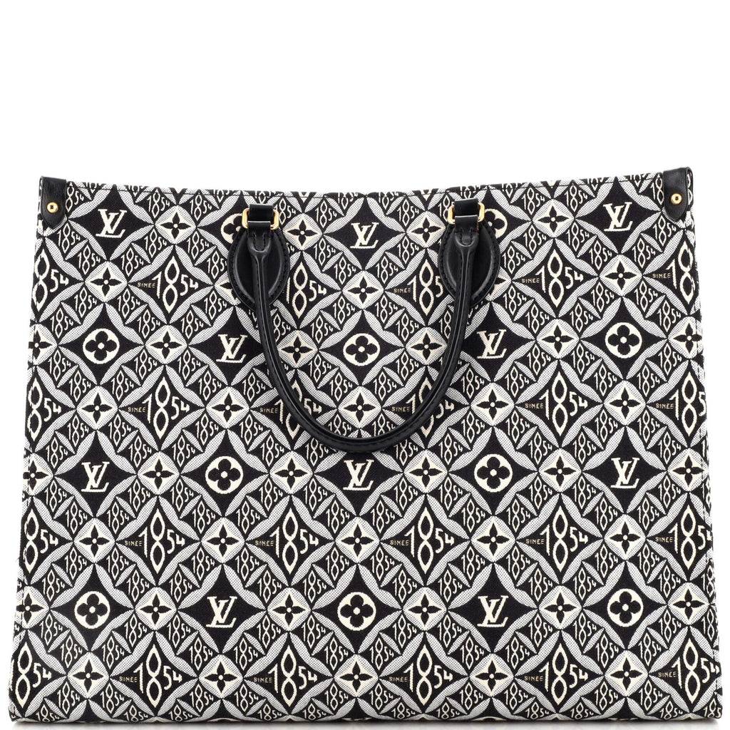 Louis Vuitton, Bags, Louis Vuitton Limited Edition Jacquard Since 854  Onthego Gm Tote