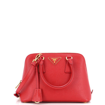 Prada Promenade Bag Saffiano Leather Small