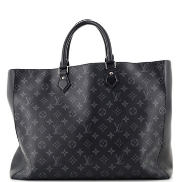 Louis Vuitton Grand Sac Bag Monogram Eclipse Canvas