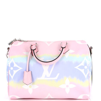Louis Vuitton Speedy Bandouliere Bag Limited Edition Escale Monogram Giant 30
