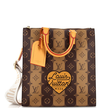 Louis Vuitton Nigo Sac Plat Cross Limited Edition Stripes Monogram Canvas