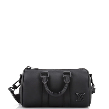 Louis Vuitton Keepall Bandouliere Bag Limited Edition Aerogram Leather XS