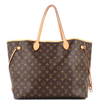 Louis Vuitton Neverfull NM Tote Monogram Canvas GM