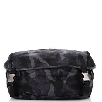 Prada Camouflage Convertible Pocket Belt Bag Tessuto Medium