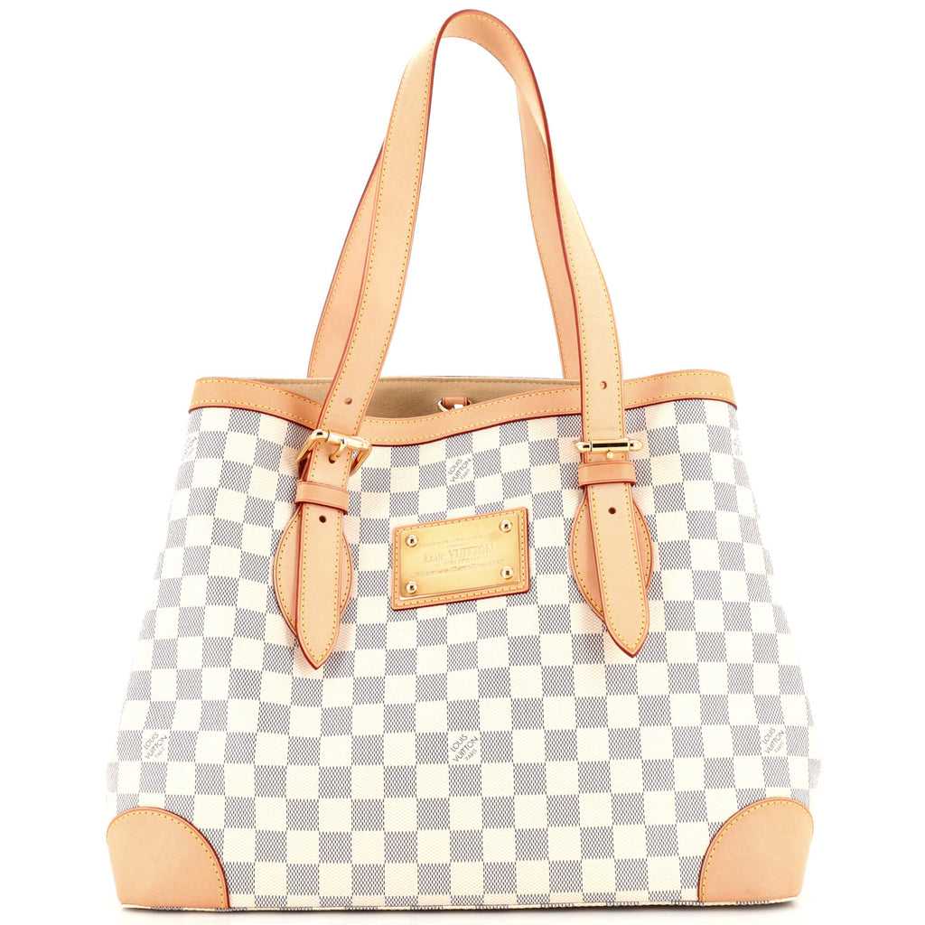 Louis Vuitton Hampstead Handbag Damier MM White 2204231