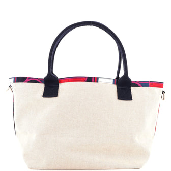 Hermes Petit H So Tote Canvas