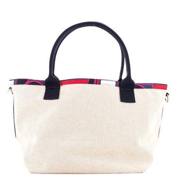 Hermes Petit H So Tote Canvas