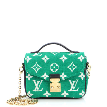 Louis Vuitton Micro Metis LV Match Monogram Jacquard Velvet