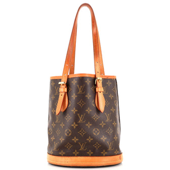 Louis Vuitton Petit Bucket Bag Monogram Canvas