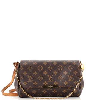 Louis Vuitton Favorite Handbag Monogram Canvas MM