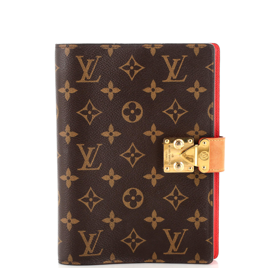 Louis Vuitton Paul Notebook Cover Monogram Canvas MM Brown 2218531