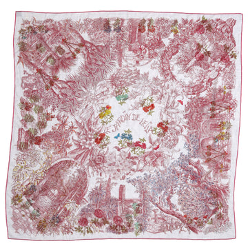 Hermes Women's Le Jardin de Leila Shawl Cashmere and Silk Blend 140