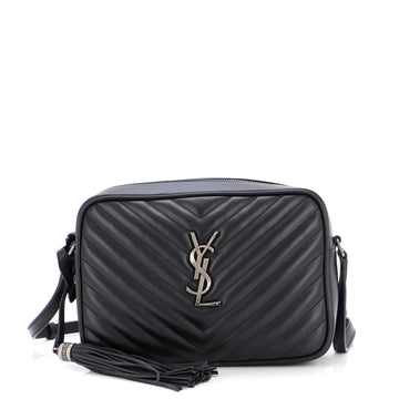 Saint Laurent Lou Camera Bag Matelasse Chevron Leather Small