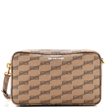 Balenciaga Signature Camera Bag BB Monogram Coated Canvas Medium