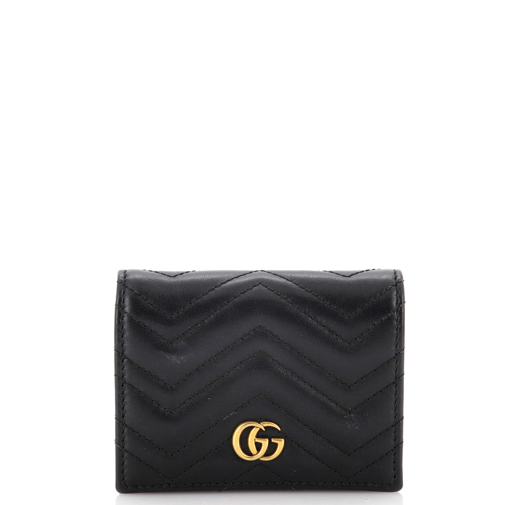 GUCCI GG Marmont quilted leather wallet