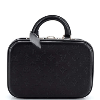 Louis Vuitton Valisette Handbag Monogram Glace Leather PM
