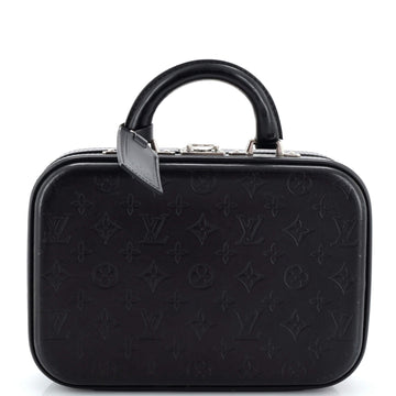 Louis Vuitton Valisette Handbag Monogram Glace Leather PM