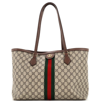 Gucci Ophidia Shopping Tote GG Coated Canvas Medium