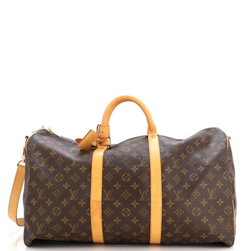 Louis Vuitton Keepall Bandouliere Bag Monogram Canvas 50