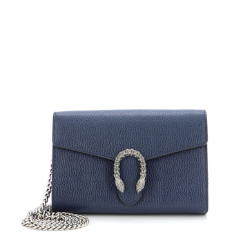 Gucci Dionysus Chain Wallet Leather with Embellished Detail Small